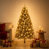  Umjetno božićno drvce s kuglicom 150 cm 150 LED lampica | shoptok.hr