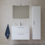 Vitra MIASET80BSET Mia 79 x 61 x 39,5 cm kopalniški sestav s stransko omarico | Shoptok.si