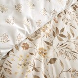 Catherine Lansfield Bela/bež podaljšana posteljnina za zakonsko posteljo 230x220 cm Isadora Floral – | Shoptok.si