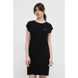 Emporio Armani Underwear Spalna srajca ženska, črna barva