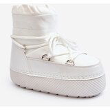 Kesi Women's Lace-up Snow Boots White Toolsa | Shoptok.si