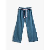 Koton Palazzo Jeans Belt Elastic Waist Cotton | shoptok.hr