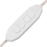  Komplet toaletnih mizic z LED lučkami bel konstruiran les, (20715558) | Shoptok.si