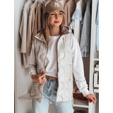 DStreet Kamizelka damska przejściowa pikowana VESOLITA jasnoszara | shoptok.hr