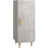 Komoda betonsko siva 34,5x34x90 cm konstruiran les, (20654795) | Shoptok.si