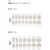 OHORA Semi Cured Gel Nail Strips N Gold Fog nalepke za nohte odtenek ND-440 1 kos | Shoptok.si