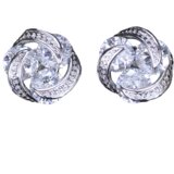  Naušnice LE-21695 - Srebrna/kristal KP21695 | Shoptok.si