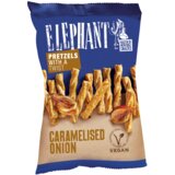 ELEPHANT štapići twists sa karamelizovanim lukom 160G Cene