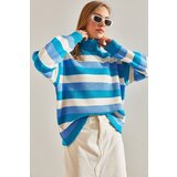 Bianco Lucci Women's Turtleneck Knitwear Sweater Cene