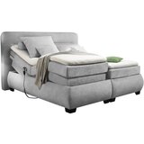 Esposa POSTELJA BOXSPRING 180 cm x 200 cm , tekstil srebrne barve | Shoptok.si