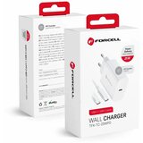 forcell Kucni punjac FORCELL TFK-TC-25WPD (Type C + Type C) beli Cene
