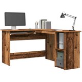 vidaXL Kutni radni stol staro drvo 120x140x75 cm konstruirano drvo Cijene