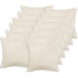  Presvlaka za jastuk 12 pcs HOUTEN Krem 45 x 45 cm Boucl&amp;eacute; Slike