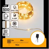 Aigostar LED solarni božićni niz 300xLED/8 funkcija 32m IP65 topla bela 1200 mAh Cene