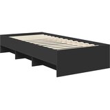  Okvir za krevet Crna 90 x 200 cm Konstruirano drvo - Crna 90 x 190 cm | shoptok.hr