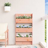  Zidna sadilica s 3 razine 60 x 18,5 x 110 cm masivna duglazija | Eponuda.com