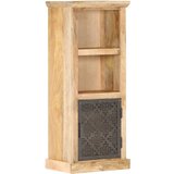  Visoka komoda s vratima 45 x 32 x 110 cm od masivnog drva manga | shoptok.hr