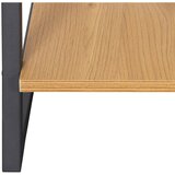 MID.YOU PISALNA MIZA kovina, leseni material črna, barve hrasta | Shoptok.si