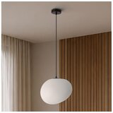 Brilagi Luster na sajli PEBBLES 1xE27/40W/230V prečnik 30 cm crna | Eponuda.com