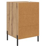  Noćni ormar Umjetnički hrast 40 x 40 x 66 cm Konstruirano drvo | shoptok.hr
