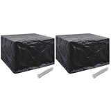  Navlake za vrtni namještaj s 8 ušica 2 kom 135 x 135 x 90 cm | shoptok.hr