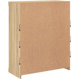 vidaXL Komoda z LED lučkami sonoma hrast 81x37x100 cm | Shoptok.si