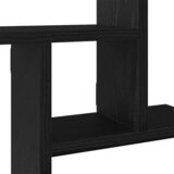  Zidne police 2 kom. Crni hrast 38x12x38 cm Konstruirano drvo | Shoptok.si