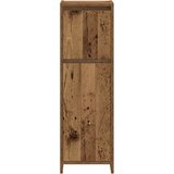  4-dijelni set kupaonskog namještaja od starog drveta Smeđa | shoptok.hr