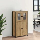  Highboard Umjetnički hrast 62 x 32 x 106,5 cm Konstruirano drvo | shoptok.hr