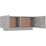  Noćni ormarić boja betona 100 x 35 x 40 cm konstruirano drvo | Eponuda.com