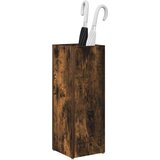  Stalak za kišobran s pohranom Dimljeni hrast 20 x 20 x 55,5 cm | shoptok.hr