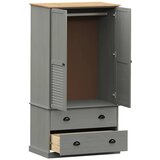  Ormar VIGO sivi 90 x 55 x 170 cm od masivne borovine | shoptok.hr