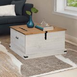 vidaXL skrinja za shranjevanje halden bela 91x91x47cm masivni les, bor | Shoptok.si