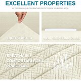 YSTELLAA 235×108cm Raztegljiva prevleka za trosed kavč | Shoptok.si
