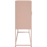  Visoka komoda ružičasta 100,5x39x107 cm čelična | Eponuda.ba