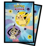 Pikachu & Mimikyu 65ct Deck Protector sleeves- zaščita za karte