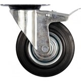 TOYA Vorel Swivel Swively Black Gume Brake 200 mm 87327, (21389969) | Shoptok.si