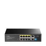 Cudy Svič 10/100/1000 10-port GS1010P/ 8 PoE+ sa 2 Gigabit Uplink porta 120W | Eponuda.com