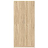  Ormar boja hrasta sonome 80 x 52 x 180 cm od konstruiranog drva | shoptok.hr