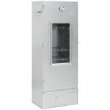  Pečica za dimljenje z lesenimi sekanci 44,5x29x110 cm jeklo, (20722862) | Shoptok.si