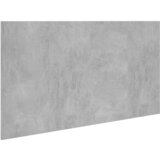 Maison Chic posteljno vzglavje - vzglavna omarica - nočna omarica betonsko sive 160x1,5x80 cm konstruiran les, (21706573) Cene