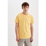Defacto Slim Fit Crew Neck Printed Short Sleeve T-Shirt Cene