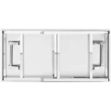  Kuhinjski radni stol s policom 120x60x115 cm nehrđajući čelik | shoptok.hr