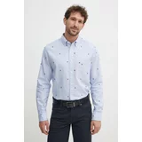 Tommy Hilfiger Pamučna košulja za muškarce, regular, s button-down ovratnikom, MW0MW34608