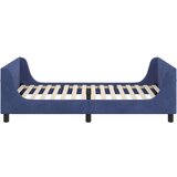  Otroški posteljni okvir z vznožjem Policijska modra 90 x 200 cm, (5000104591) | Shoptok.si