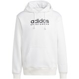 Adidas Sportska sweater majica crna / bijela | shoptok.hr