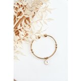 Boto Women's Slip-On Steel Bracelet Sun Gold | shoptok.hr