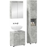  Set namještaja za kupaonicu TULUM 3 pcs Betonski sivi | Eponuda.com