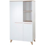Roba Bijela dječja gardeu dekoru hrasta 52x180x180 cm Léon – | shoptok.hr