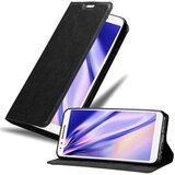 Cadorabo Ohišje, združljivo z Alcatel 3 2018 v nočna črna - Zaščitni ovitek z magnetnim zapiranjem, stoječo funkcijo in režo za kartice, (20558270) | Shoptok.si